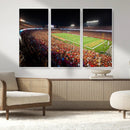 Iowa State University Cyclones Canvas Print, Football Team