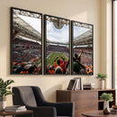 Miami Hurricanes Football Team Wall Art Print - Miami Hard