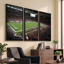 Miami Hurricanes Football Team Print Canvas- Miami Hard Rock