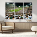 Michigan State Spartans Football Canvas Print - East Lansing