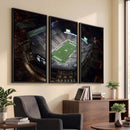 Michigan State Spartans Football Team Print - East Lansing