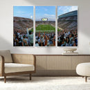 Michigan State Spartans Football Team Art Print - East