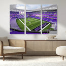 Northwestern University Wildcats Football Team Print - by MyGreatCanvas | Canvas Wall Art Prints | Photo Prints & Wall Decor