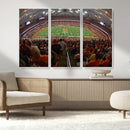 Syracuse University Orange Football Canvas Print, Football