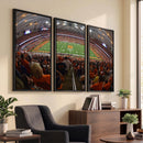 Syracuse University Orange Football Canvas Print, Football