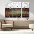 Syracuse University Orange Football Team Print - Syracuse by MyGreatCanvas | Canvas Wall Art Prints | Photo Prints & Wall Decor