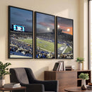 Memphis Tigers Football Team Print - Memphis Simmons Bank