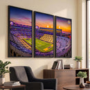 The Louisiana State University Tigers Football Team Print -