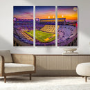 The Louisiana State University Tigers Football Team Print - by MyGreatCanvas | Canvas Wall Art Prints | Photo Prints & Wall Decor