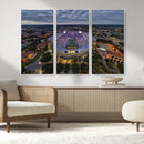 The Louisiana State University Tigers Football Team Print -