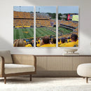 Puskar Stadium Canvas Print Wall Art - Morgantown Print -