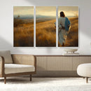 Jesus the Good Shepherd Wall Art Canvas Print -