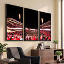 Oregon State Beavers Football Team Print - Corvallis Reser