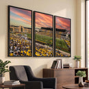 University of Wyoming Cowboys Football Team Print - Laramie