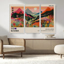 Yayoi 1986 Wall Art Print – Vibrant Sabi Sabi Japanese