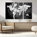 World Map Wall Art Canvas Print – Framed Wall Art for by MyGreatCanvas | Canvas Wall Art Prints | Photo Prints & Wall Decor
