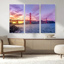 Golden Gate Bridge Wall Art Canvas Print – Framed San by MyGreatCanvas | Canvas Wall Art Prints | Photo Prints & Wall Decor