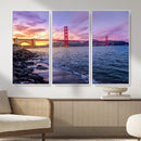 Golden Gate Bridge Wall Art Canvas Print – Framed San by MyGreatCanvas | Canvas Wall Art Prints | Photo Prints & Wall Decor