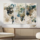 Framed Vintage World Map Wall Art – Abstract Map Canvas by MyGreatCanvas | Canvas Wall Art Prints | Photo Prints & Wall Decor