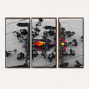RedBull Formula 1 Canvas Wall Art Print