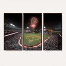 Fireworks at Angel Stadium – Los Angeles Angels Canvas