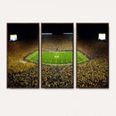 Stadium in Michigan Wall Art Canvas Print, Framed American