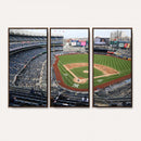 New York Yankees Baseball Team Print - Yankee Stadium Wall