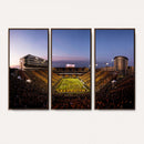 Iowa Hawkeyes Kinnick Stadium Wall Art Canvas Print, Framed