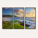Pebble Beach Golf Links Wall Art Canvas Print – Iconic