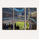 Chicago Dome Stadium Wall Art Canvas Print – Framed Modern