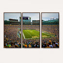 Green Bay Packers Stadium Wall Art Canvas Print, Lambeau