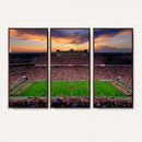 Oklahoma Sooners Stadium Wall Art Canvas Print, College