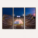 Oklahoma Sooners Memorial Stadium Wall Art Canvas Print,