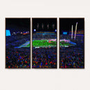 Ole Miss Rebels Vaught Hemingway Stadium Wall Art Canvas