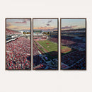 Ole Miss Rebels Vaught Hemingway Stadium Wall Art Canvas