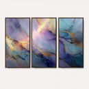Colorful Abstract Canvas Wall Art Print, Vibrant Popup Color Art Print