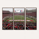 Wisconsin Badgers Team Print Canvas - Madison Camp Randall