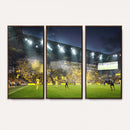 Columbus Crew Stadium Match Triple Canvas Wall Art - Dynamic