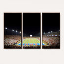 SMU Mustangs Football Team Print - Dallas Gerald J. Ford