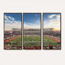 Framed Houston Cougars Football Team Print - Houston TDECU