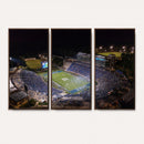 Duke University Blue Devils Football Print Canvas - Durham