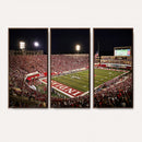 Indiana University Hoosiers Football Team Print Canvas -