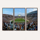 Michigan State Spartans Football Team Art Print - East
