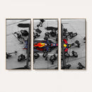 RedBull Formula 1 Canvas Wall Art Print