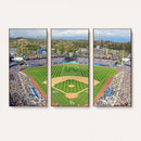 Citi Field Wall Art Print | 3-Panel New York Mets Baseball