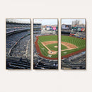 New York Yankees Baseball Team Print - Yankee Stadium Wall