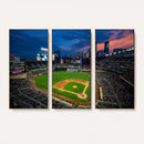 Target Field Wall Art Canvas Print – Baseball Stadium