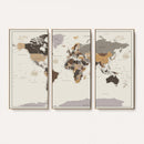 World Map Wall Art Print