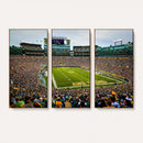 Green Bay Packers Stadium Wall Art Canvas Print, Lambeau