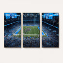 Detroit Lions Stadium Wall Art Canvas Print, Football Field